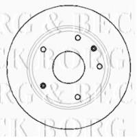 Borg & Beck BBD5126 - Disco de freno