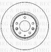 Borg & Beck BBD5147 - Disco de freno