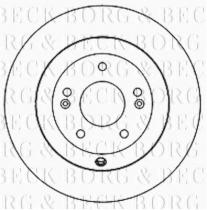 Borg & Beck BBD5160 - Disco de freno