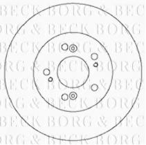 Borg & Beck BBD5176 - Disco de freno