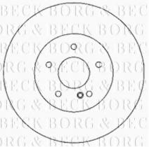Borg & Beck BBD5179 - Disco de freno