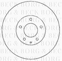 Borg & Beck BBD5181 - Disco de freno