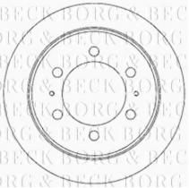 Borg & Beck BBD5185 - Disco de freno