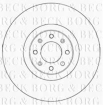 Borg & Beck BBD5186 - Disco de freno