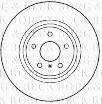 Borg & Beck BBD5225 - Disco de freno