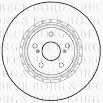 Borg & Beck BBD5229 - Disco de freno