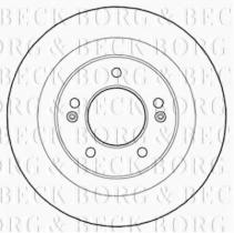 Borg & Beck BBD5230 - Disco de freno