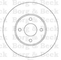 Borg & Beck BBD5237 - Disco de freno
