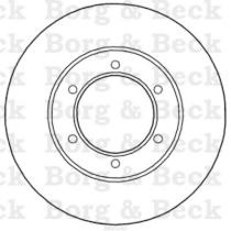 Borg & Beck BBD5240 - Disco de freno