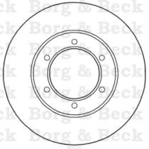 Borg & Beck BBD5240 - Disco de freno