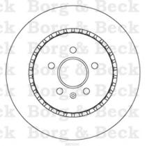 Borg & Beck BBD5246 - Disco de freno