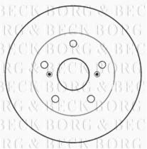 Borg & Beck BBD5256 - Disco de freno