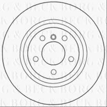 Borg & Beck BBD5300 - Disco de freno