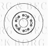 Borg & Beck BBD5707S