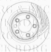 Borg & Beck BBD5757S