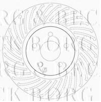 Borg & Beck BBD5812S - Disco de freno