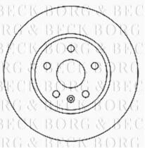 Borg & Beck BBD5894S - Disco de freno