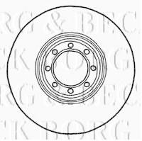 Borg & Beck BBD5902S - Disco de freno