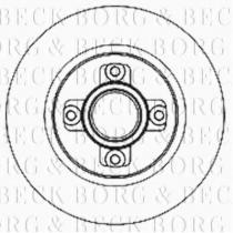 Borg & Beck BBD5940S - Disco de freno