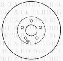 Borg & Beck BBD5953S - Disco de freno