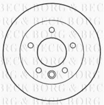 Borg & Beck BBD5954S - Disco de freno