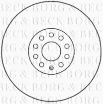Borg & Beck BBD5963S - Disco de freno