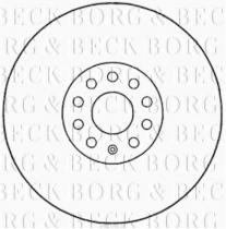 Borg & Beck BBD5963S - Disco de freno