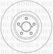 Borg & Beck BBD5971S - Disco de freno