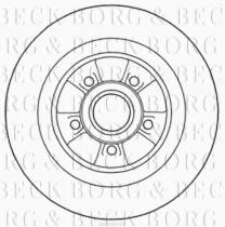 Borg & Beck BBD5974S - Disco de freno