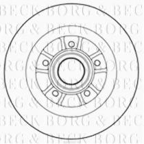 Borg & Beck BBD5977S - Disco de freno