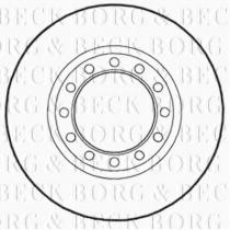 Borg & Beck BBD5986S - Disco de freno