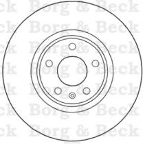 Borg & Beck BBD5990S - Disco de freno