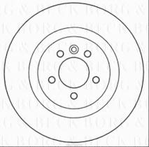 Borg & Beck BBD5999S - Disco de freno