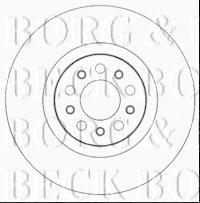 Borg & Beck BBD6011S - Disco de freno