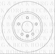 Borg & Beck BBD6013S - Disco de freno