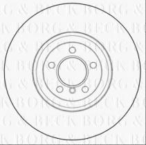 Borg & Beck BBD6018S - Disco de freno