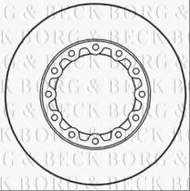 Borg & Beck BBD6020S - Disco de freno