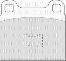 Borg & Beck BBP1001 - Juego de pastillas de freno