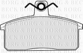 Borg & Beck BBP1017 - Juego de pastillas de freno