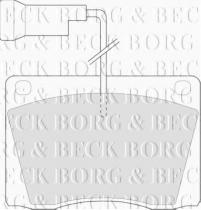 Borg & Beck BBP1021 - Juego de pastillas de freno