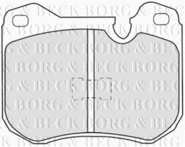 Borg & Beck BBP1030 - Juego de pastillas de freno