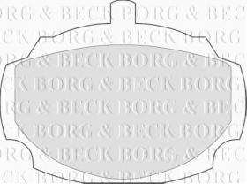Borg & Beck BBP1038 - Juego de pastillas de freno