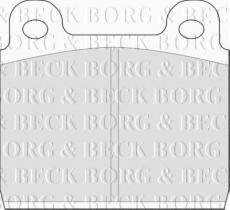 Borg & Beck BBP1041 - Juego de pastillas de freno