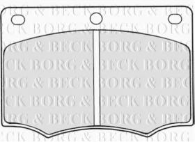 Borg & Beck BBP1044 - Juego de pastillas de freno