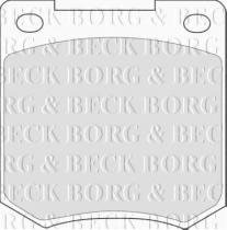 Borg & Beck BBP1054 - Juego de pastillas de freno