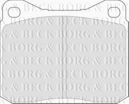 Borg & Beck BBP1057 - Juego de pastillas de freno
