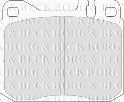 Borg & Beck BBP1061 - Juego de pastillas de freno