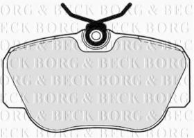 Borg & Beck BBP1063 - Juego de pastillas de freno