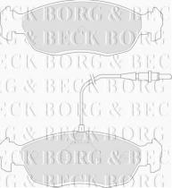 Borg & Beck BBP1069 - Juego de pastillas de freno