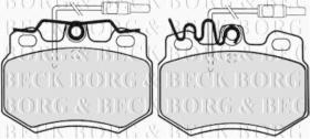 Borg & Beck BBP1073 - Juego de pastillas de freno